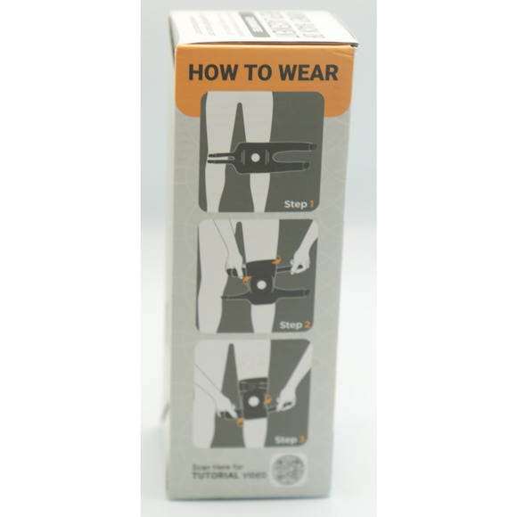 DR. BRACE ELITE Knee Brace With Side Stabilizers & Patella Gel Pads XL - Picture 3 of 6